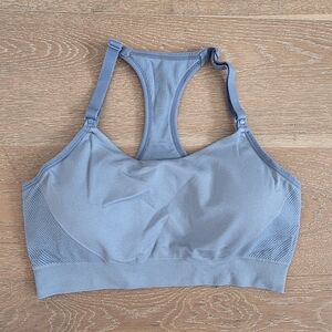 Target Women's Light Blue Nursing Sports Bra Sz L
